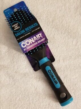 Conair Blue & Black Salon Results Lift And Volume Hairbrush